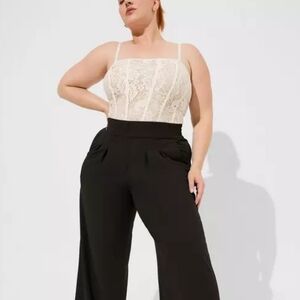 Torrid Lace Corset Crop Top